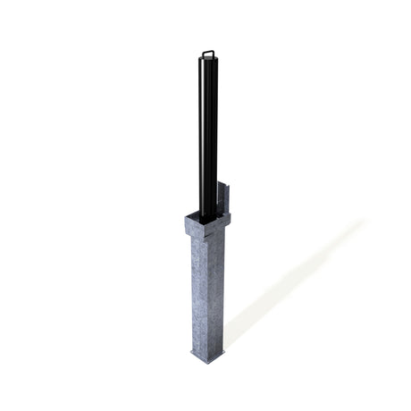 Retractapost-GL 900 Telescopic Bollard - Galvanised or Galvanised and Coated - Store Fittings Direct