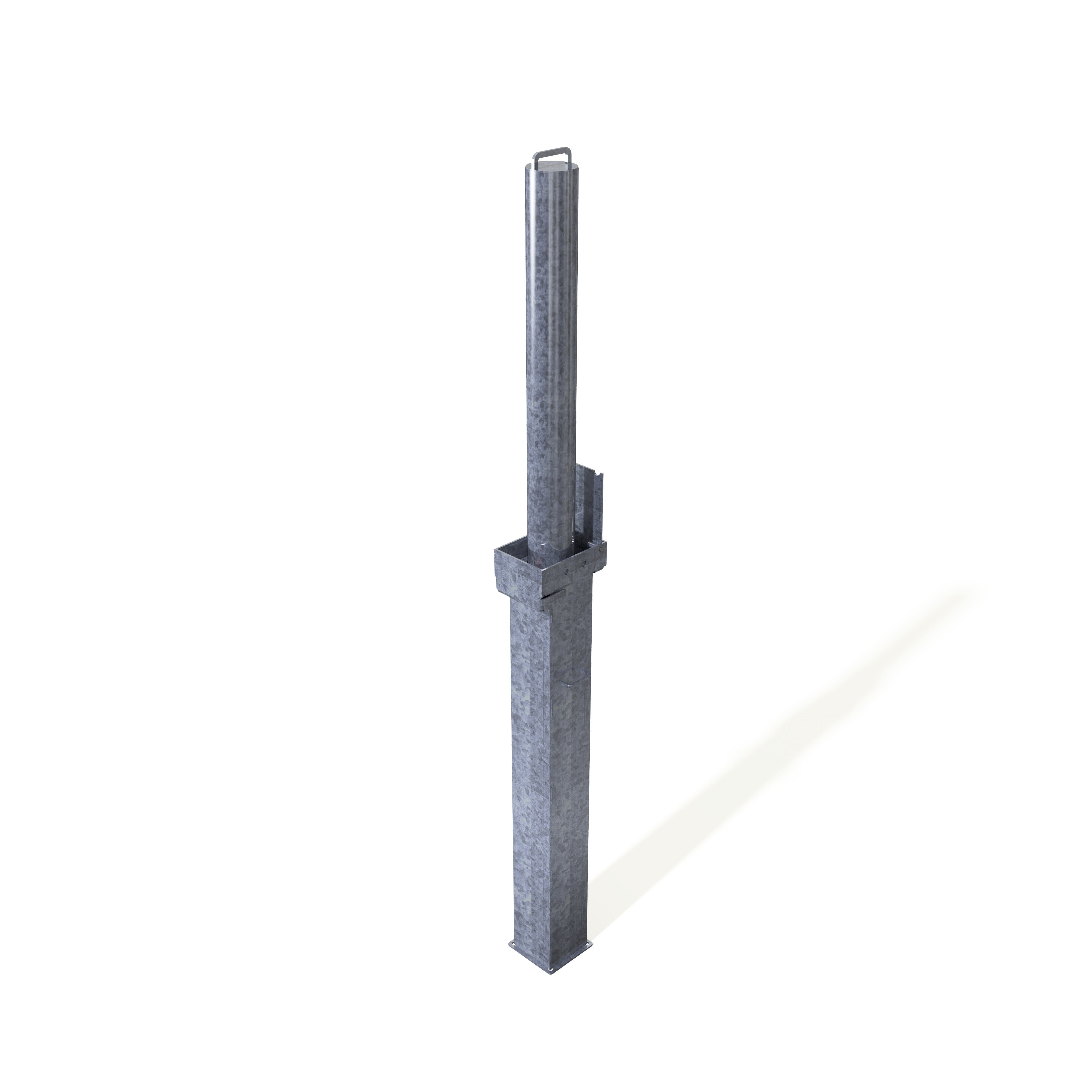 Retractapost-GL 900 Telescopic Bollard - Galvanised or Galvanised and Coated - Store Fittings Direct