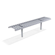 Rockingham Outdoor Steel Bench | Street Furniture - Store Fittings Direct