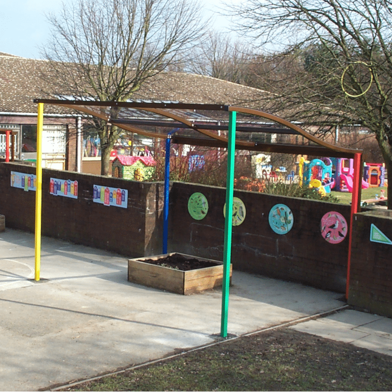 Schools Parent Waiting Canopy | 4.0mtrs x 3.0mtrs