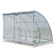 Secure Cycle Shelter | Gated Broughton Shelter - Store Fittings Direct