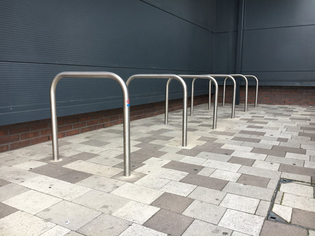 Sheffield Cycle Stands Stainless Steel - Store Fittings Direct