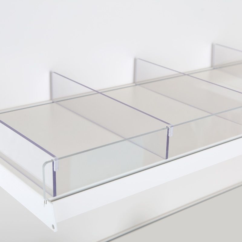 Shelf Dividers Acrylic - Store Fittings Direct