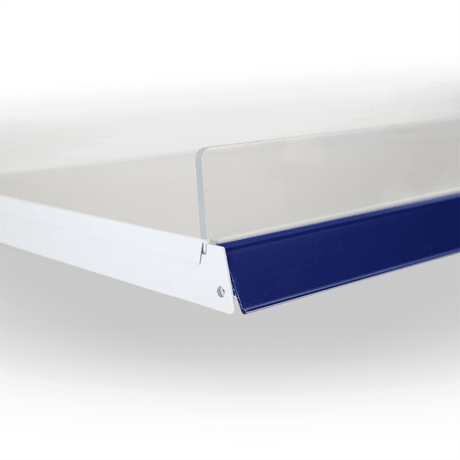 Shelf Front Acrylic Riser - Store Fittings Direct