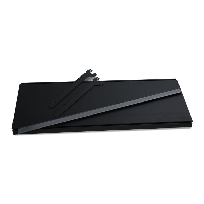 Shop Shelf Pack with Brackets and Epos Ticket Strip - Store Fittings Direct