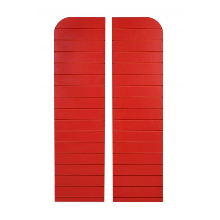 Slatwall End Bay Panel - Store Fittings Direct