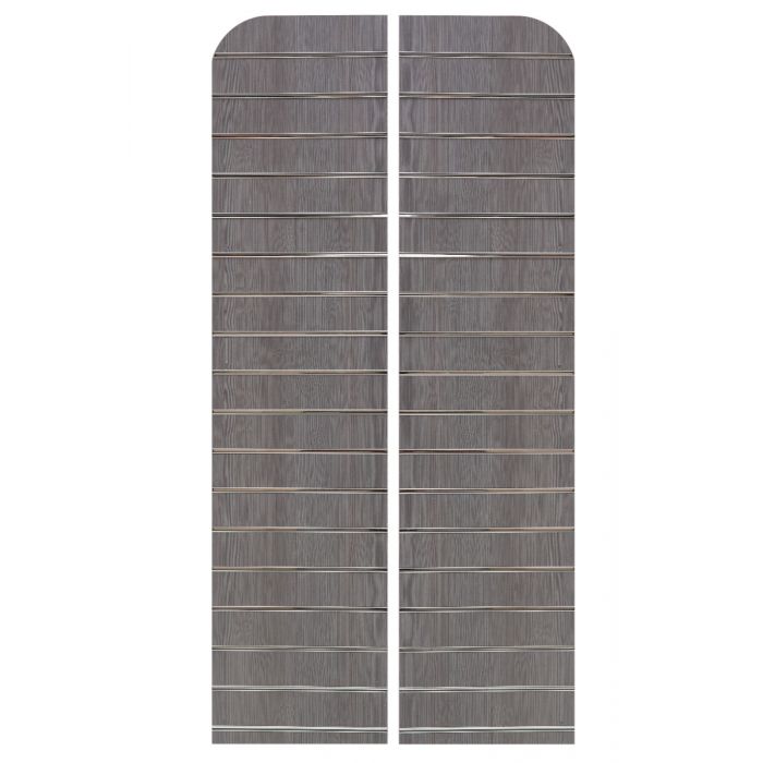 Slatwall End Bay Panel - Store Fittings Direct