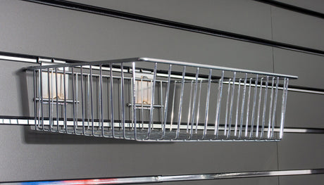 Slatwall Wire Baskets - Store Fittings Direct