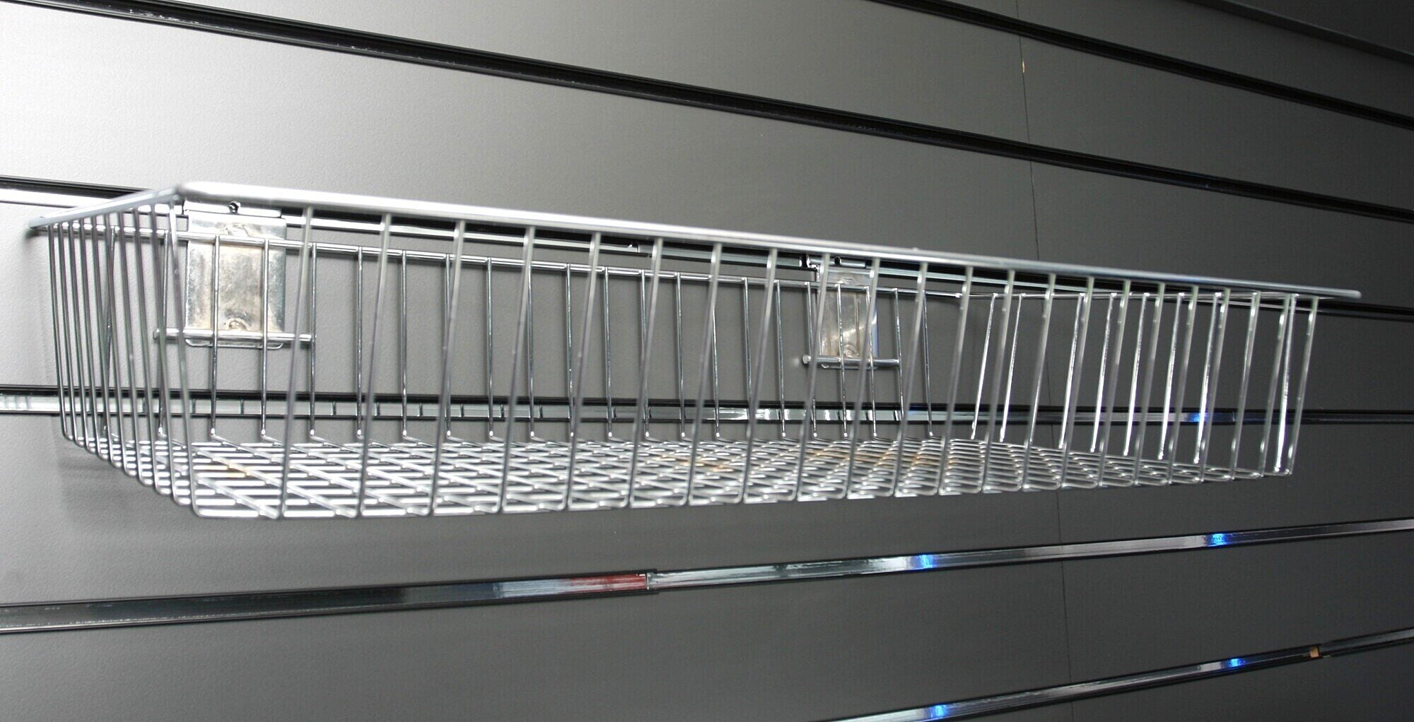 Slatwall Wire Baskets - Store Fittings Direct