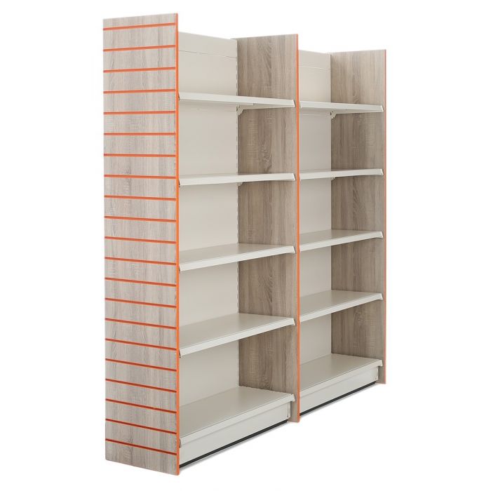 Slatwall Wooden End Panels - Store Fittings Direct