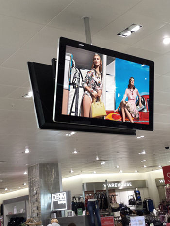 Slimline Pro Digital Signage Advertising Displays | Commercial Screens UK - Store Fittings Direct
