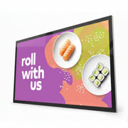 Slimline Pro Digital Signage Advertising Displays | Commercial Screens UK - Store Fittings Direct