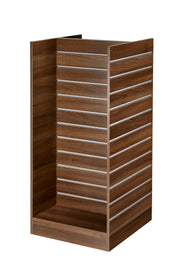 Small Slatwall H Shape Gondola - Store Fittings Direct