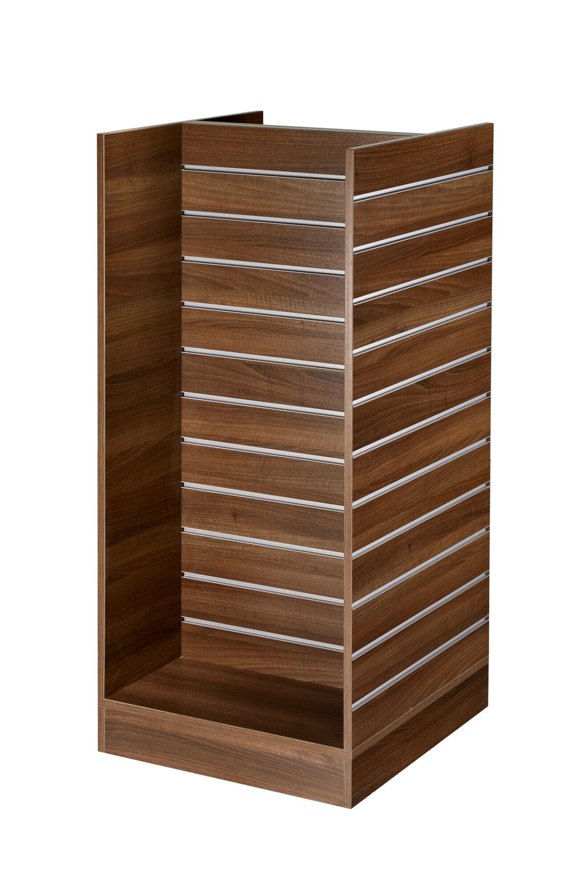 Small Slatwall H Shape Gondola - Store Fittings Direct