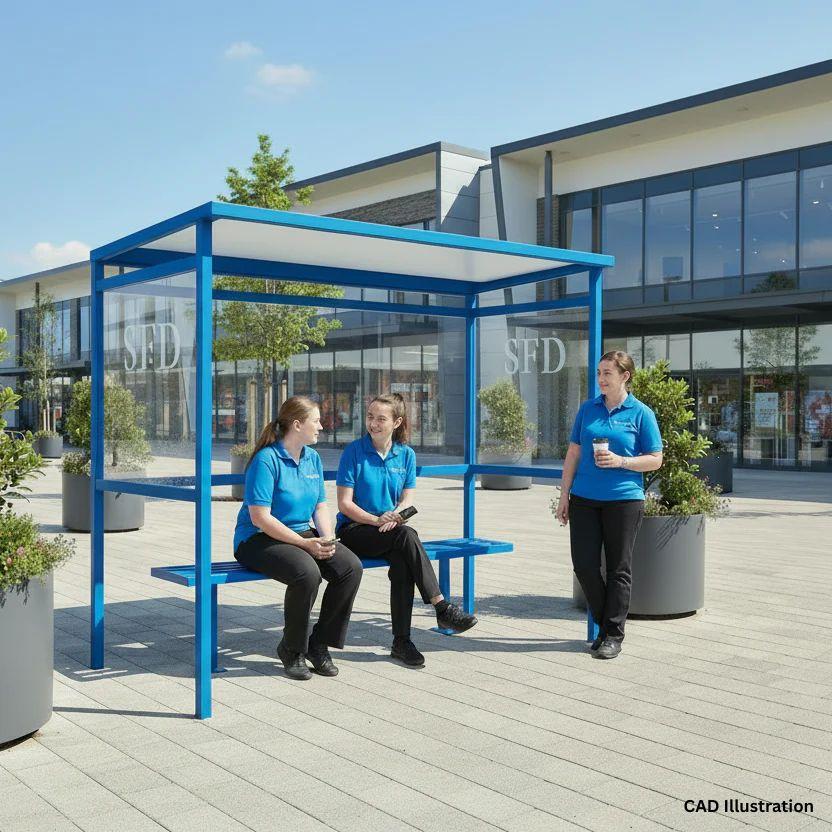 Smoking Shelter | Eco - Store Fittings Direct