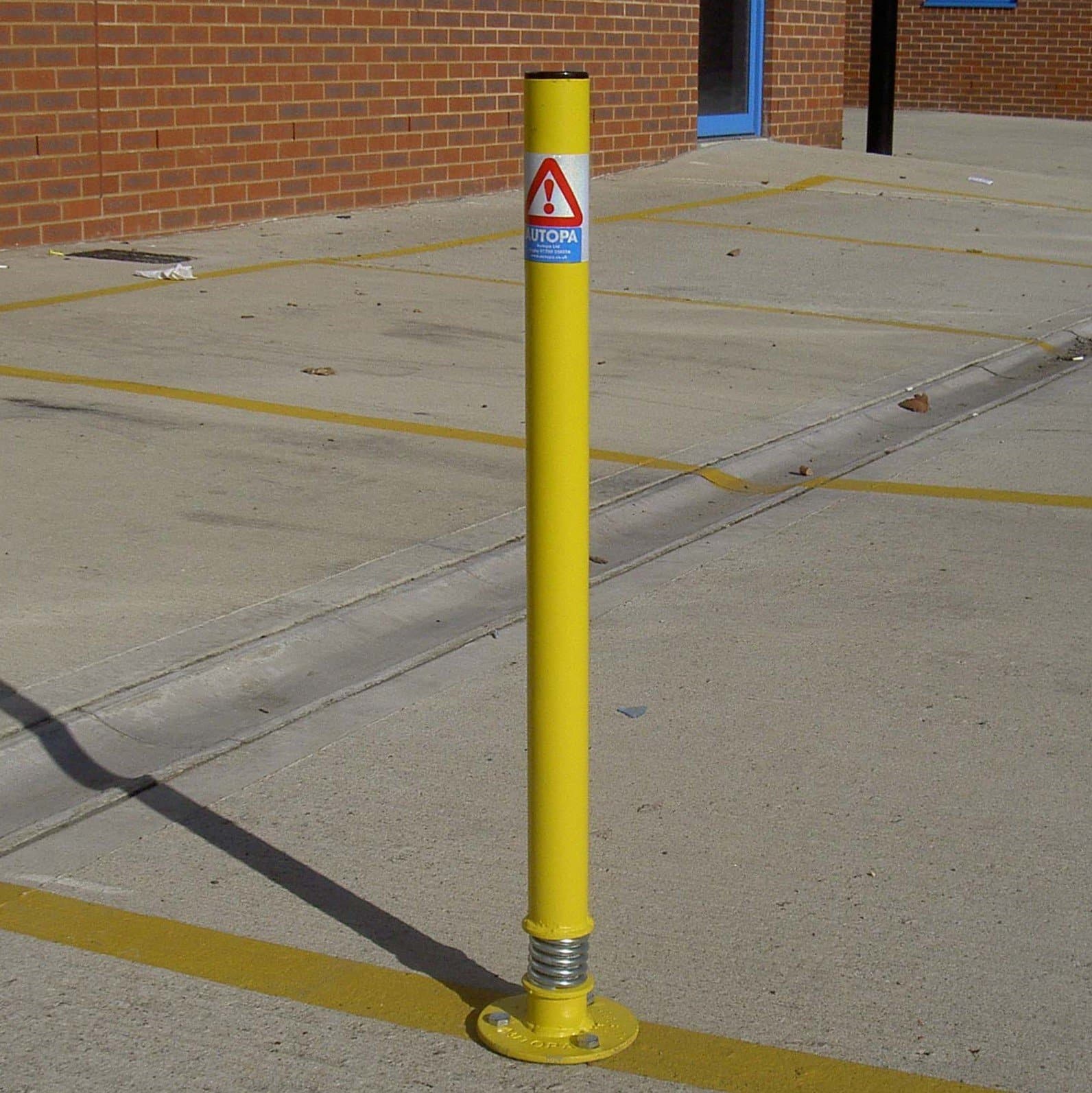 Sprung Boundary Post Bollard - Store Fittings Direct