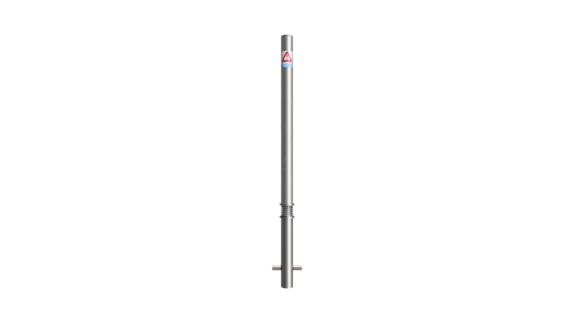 Sprung Boundary Post Bollard - Store Fittings Direct