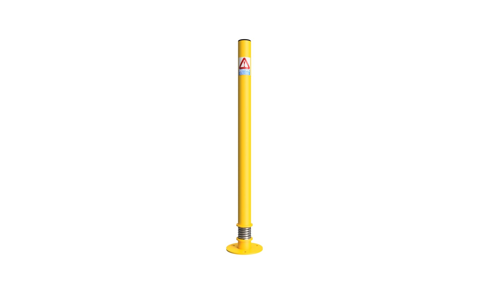 Sprung Boundary Post Bollard - Store Fittings Direct