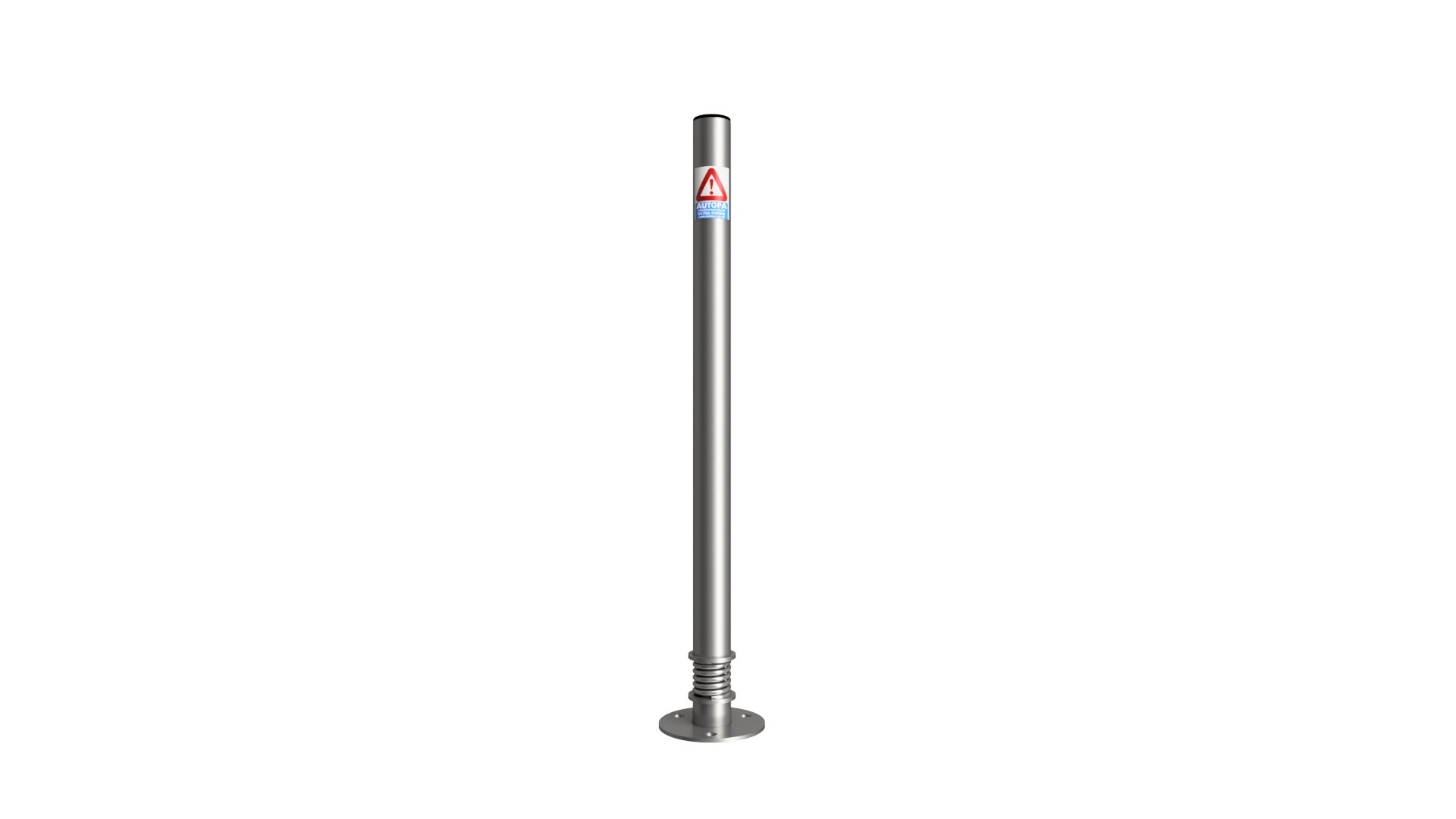 Sprung Boundary Post Bollard - Store Fittings Direct