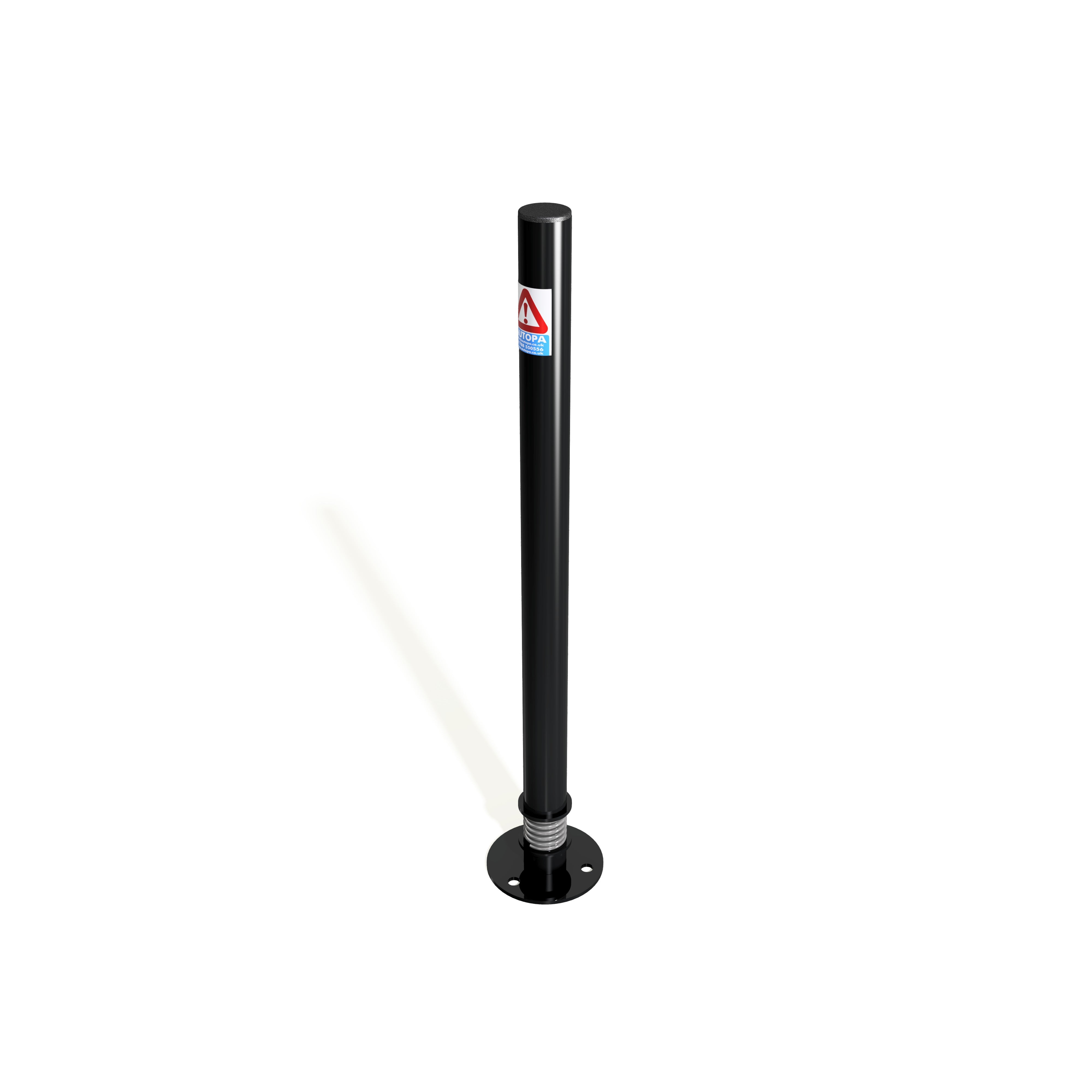 Sprung Boundary Post Bollard - Store Fittings Direct