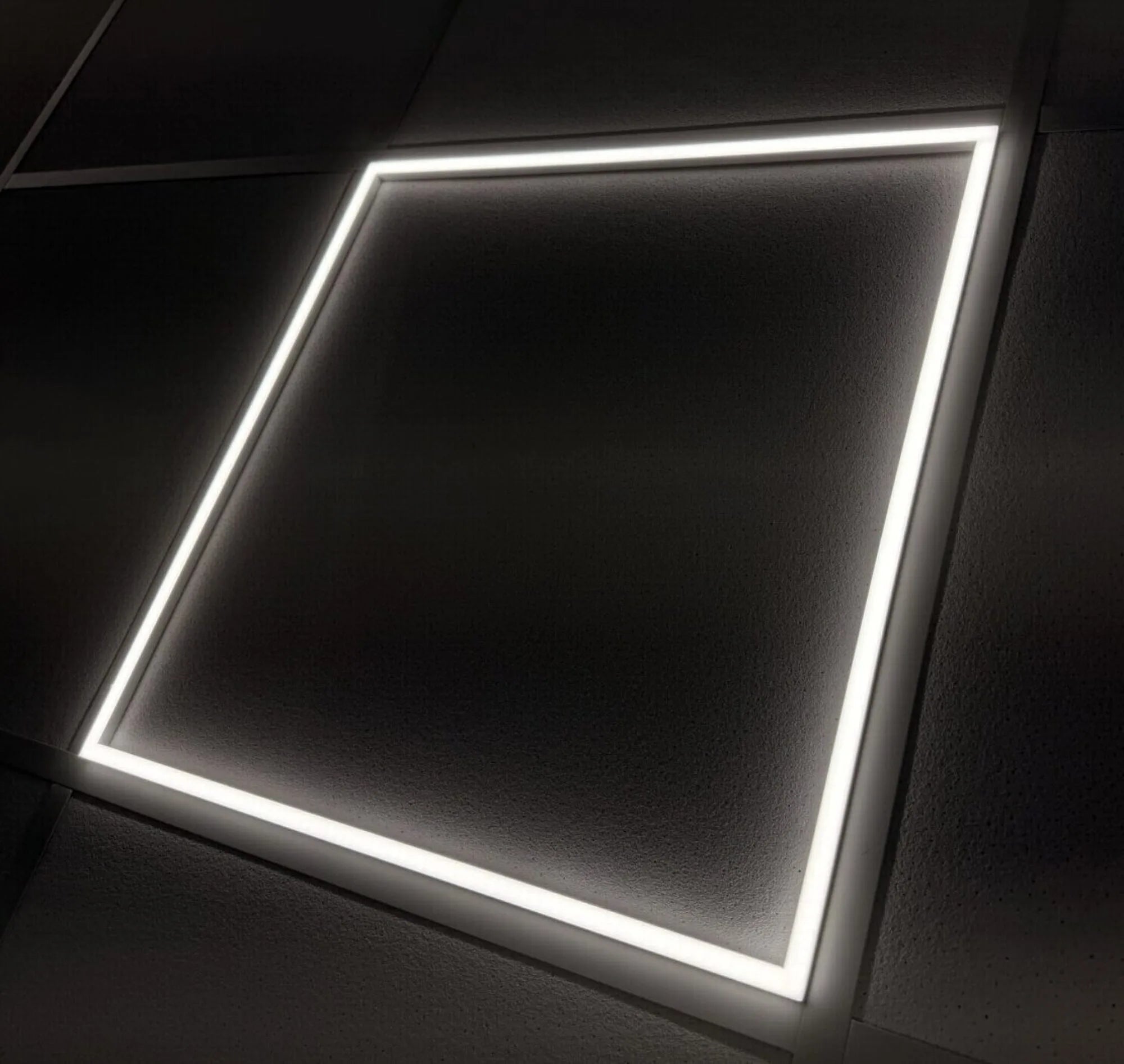 Square LED ceiling light panel, 4,200lm 42W