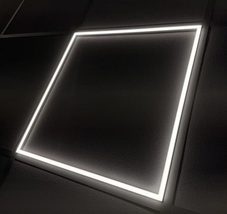 Square LED ceiling light panel, 4,200lm 42W