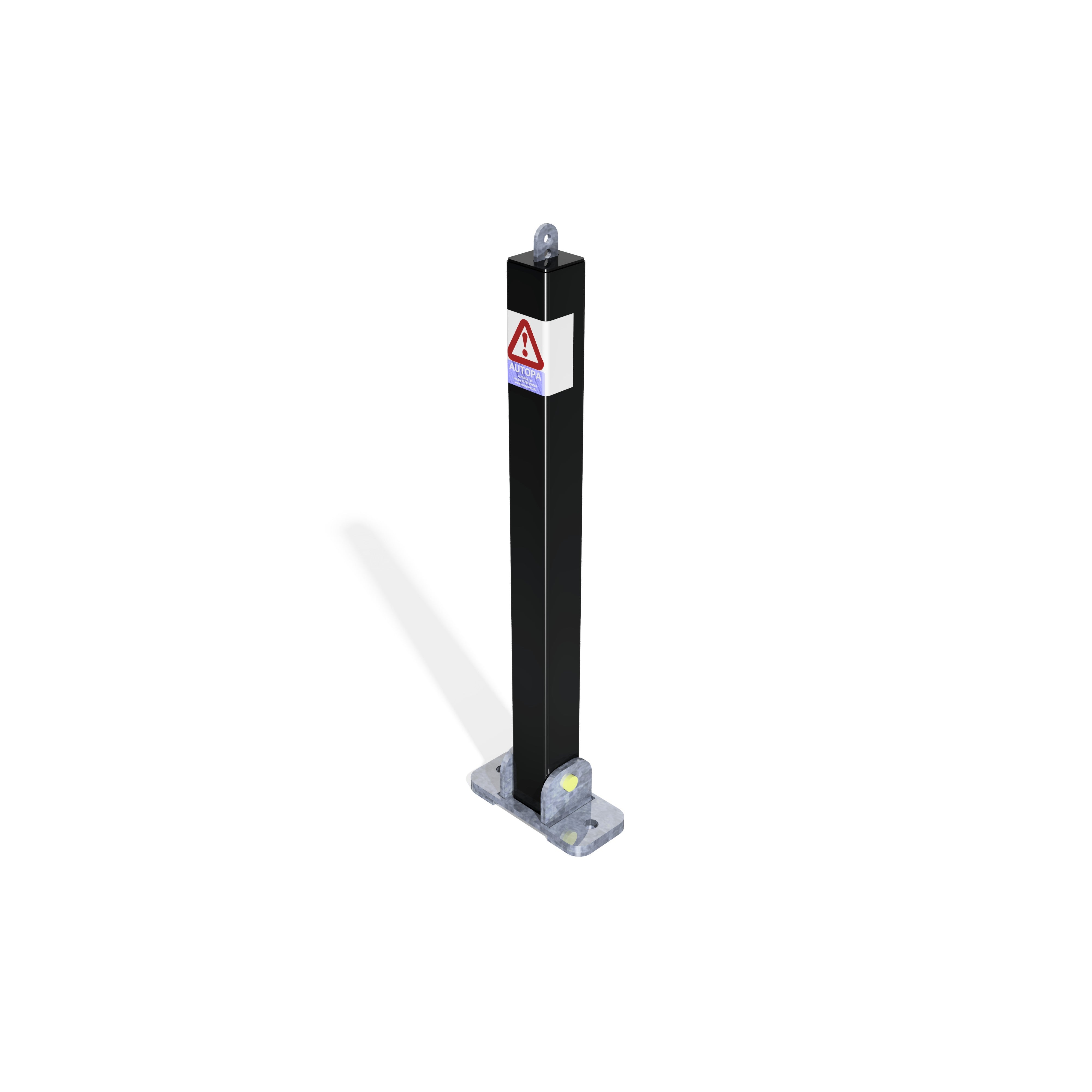 Square Toplok Parking Post - Store Fittings Direct