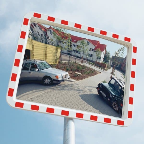 Square Traffic Mirror | VIEW-MINDER - Store Fittings Direct