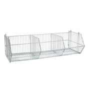 Stackable Wire Baskets (Merchandising Display) - Store Fittings Direct