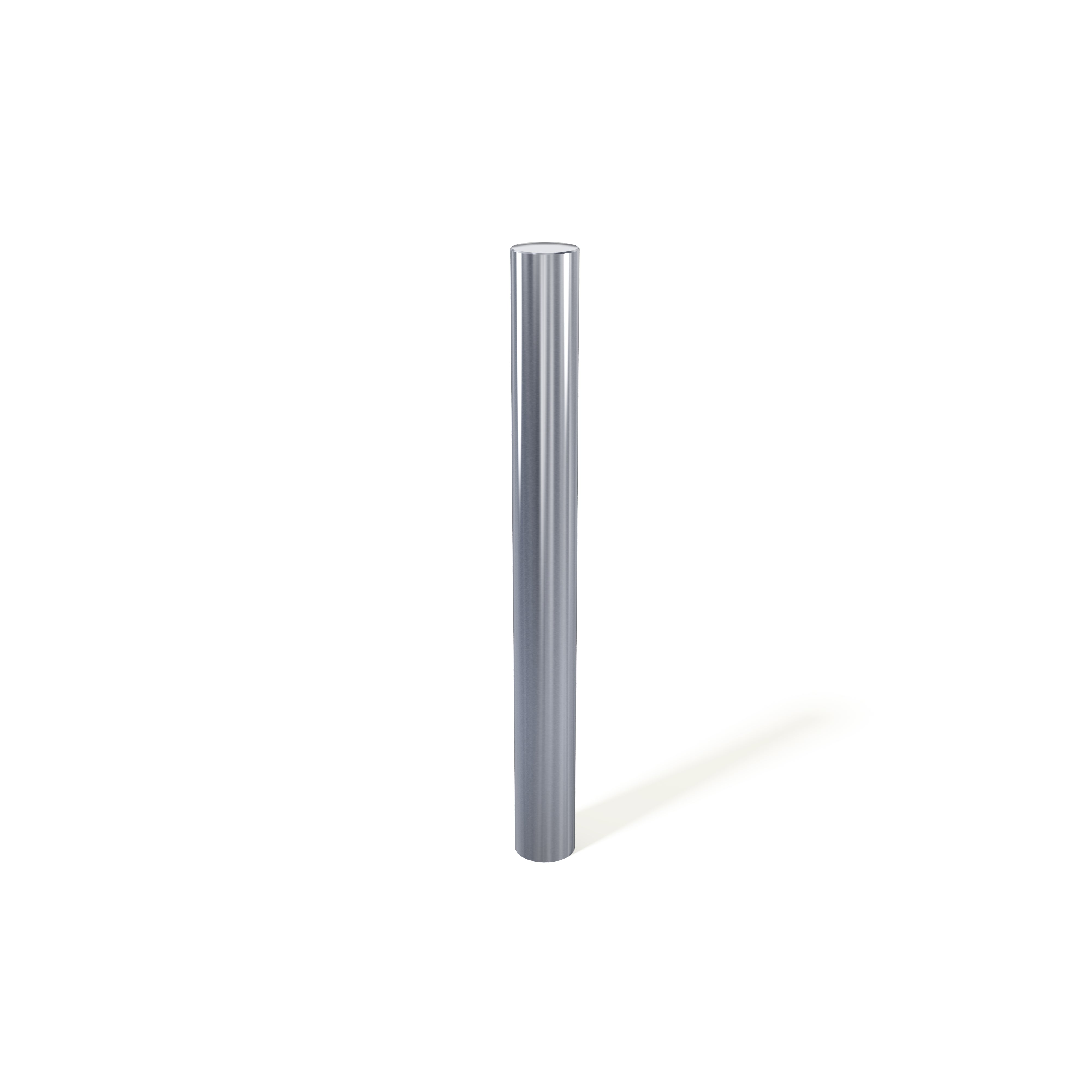 Stainless Steel Bollards 304 Grade | Semi-Domed Top 750mm Overall