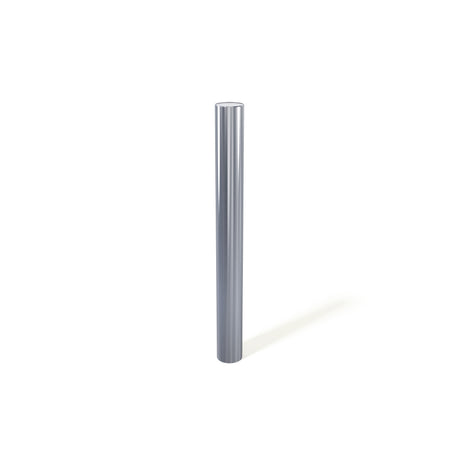 Stainless Steel Bollards 304 Grade Semi Domed Top 750mm Overall | Store Fittings Direct