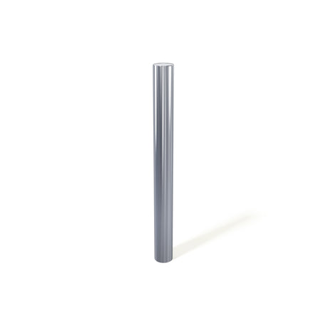 Stainless Steel Bollards 304 Grade Semi Domed Top 900mm Above Ground | Store Fittings Direct