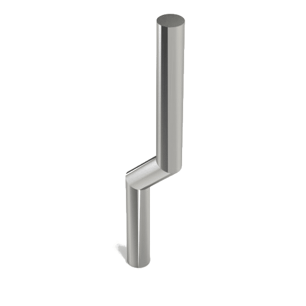 Stainless Steel Cranked Bollards - Store Fittings Direct