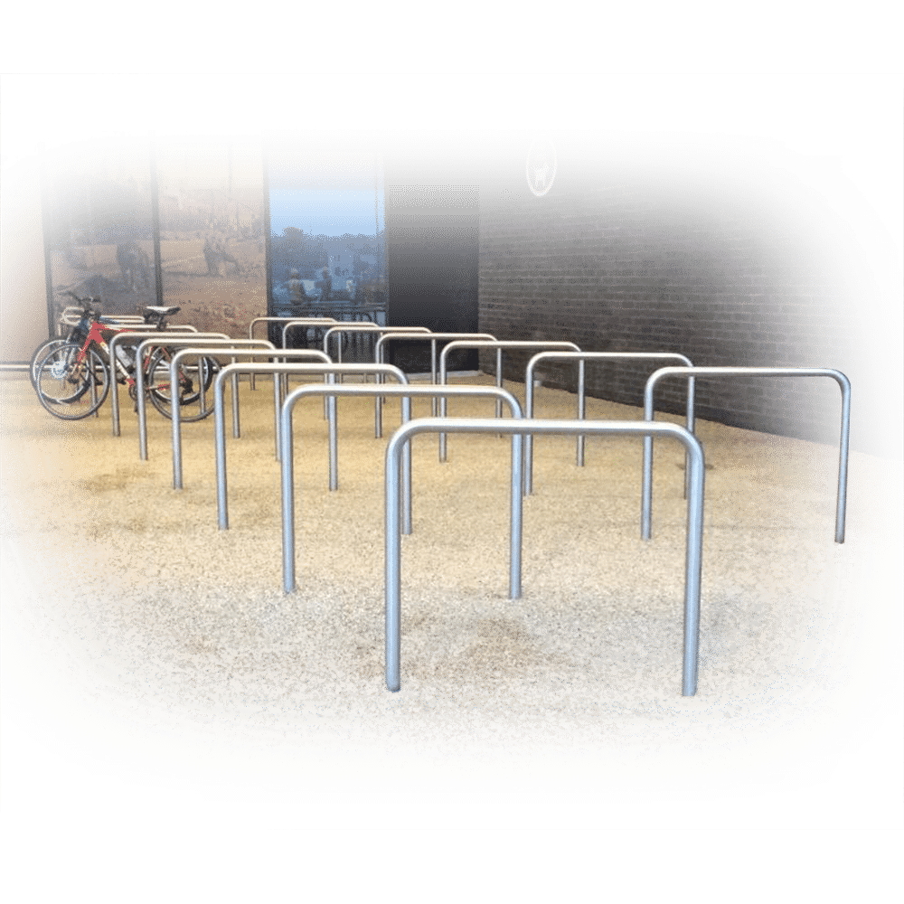 Stainless Steel Hooped Perimeter Barrier - Store Fittings Direct