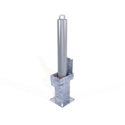 Stainless Steel RGP 500 Removable Bollard with Integral Lock - Store Fittings Direct