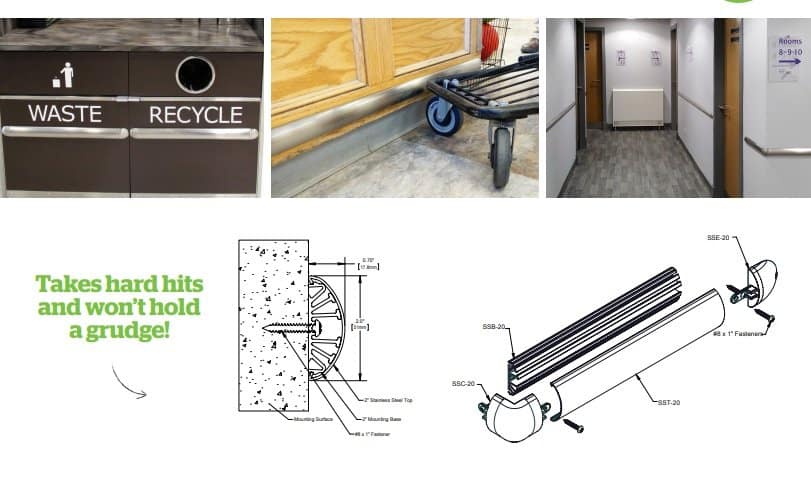 Stainless Steel Wall Bump Strips