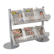 Standard Bay & Newspaper Shelves Merchandising System - Store Fittings Direct