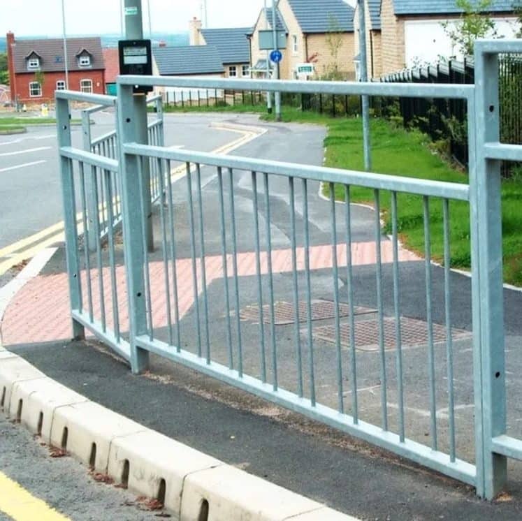 Pedestrian guardrail