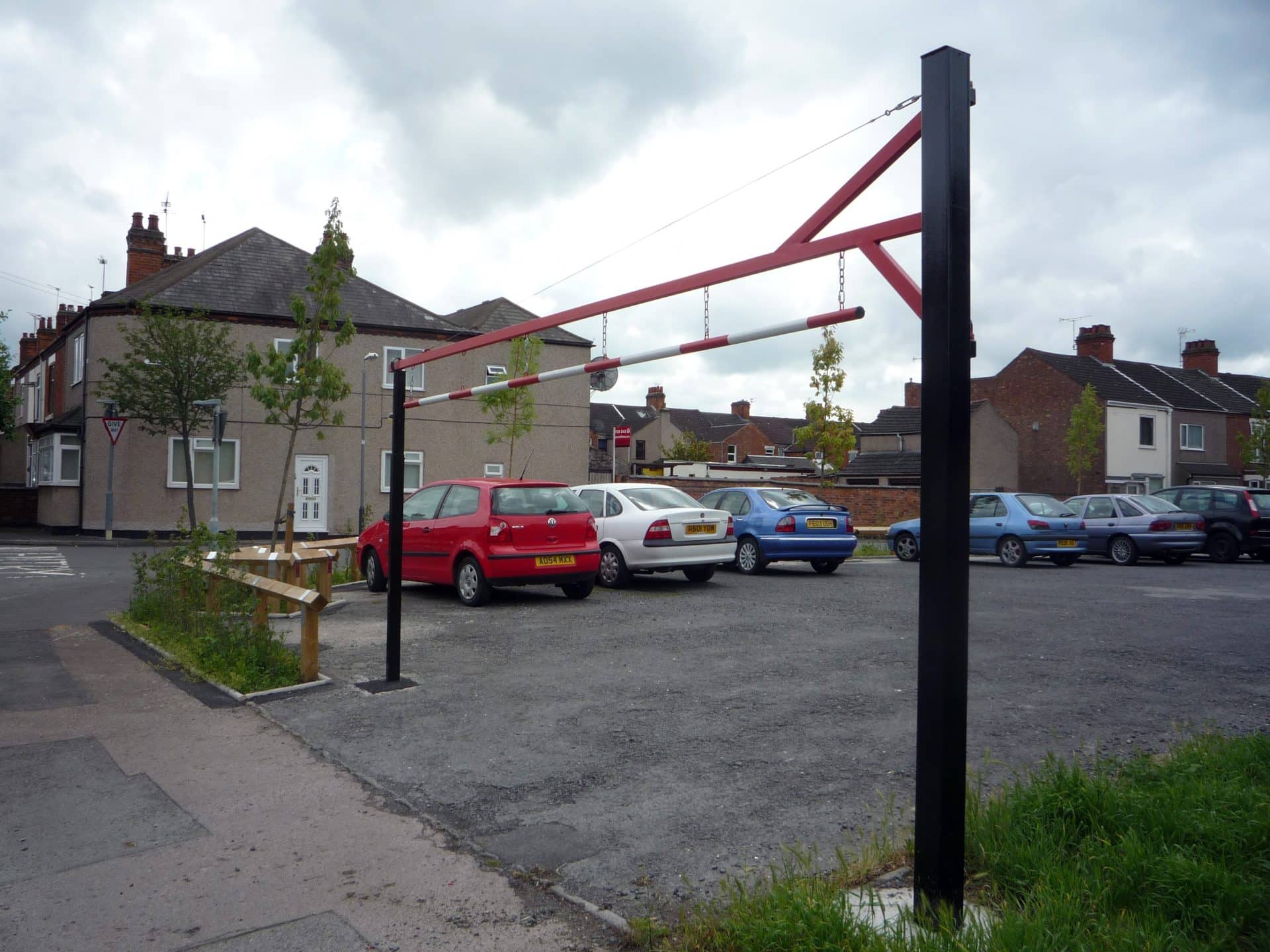 Swing Height Restrictor Barrier