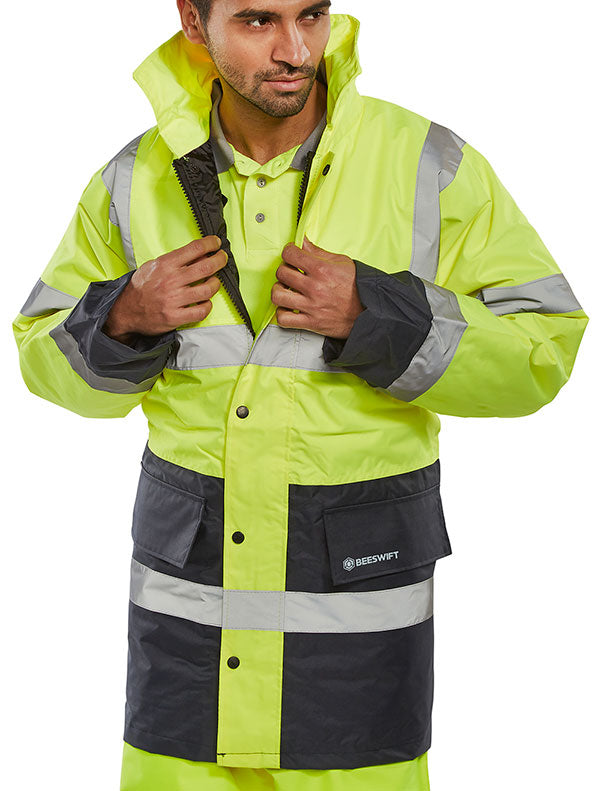 Hi-Vis Two-Tone Traffic Jacket