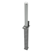 Telescopic Parking Post (Heavy Duty) | Galvanised or Stainless Steel - Store Fittings Direct