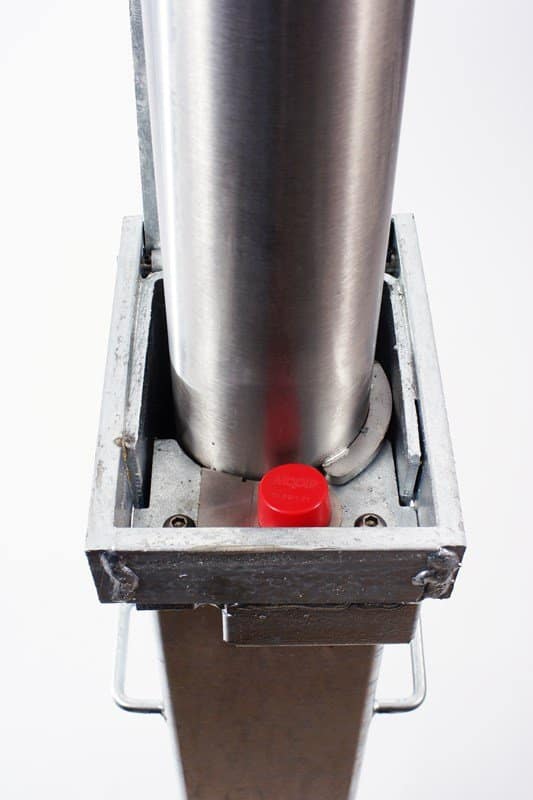 Telescopic Parking Post (Heavy Duty) | Galvanised or Stainless Steel - Store Fittings Direct
