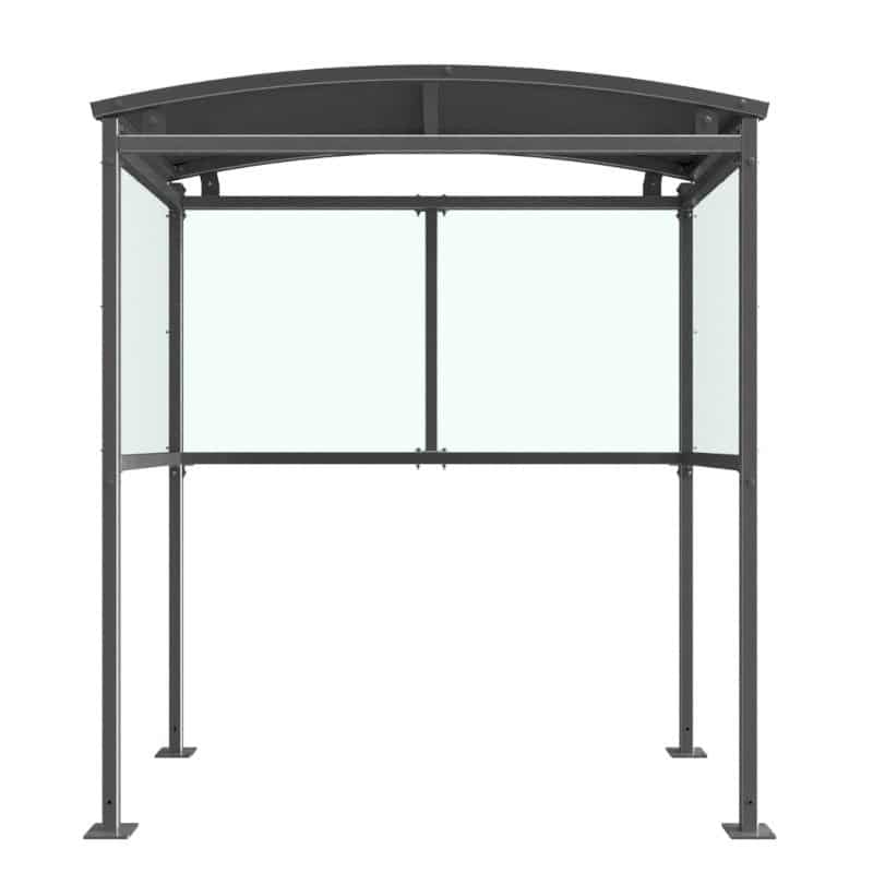 The Blencoe Eco Smoking Shelter | Budget Vape Hut - Store Fittings Direct