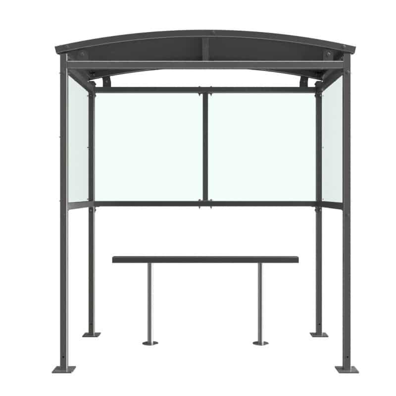 The Blencoe Eco Smoking Shelter | Budget Vape Hut - Store Fittings Direct