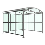 The Kingsway Shopping Trolley Shelter - Supermarket Trolley Shelter - Store Fittings Direct
