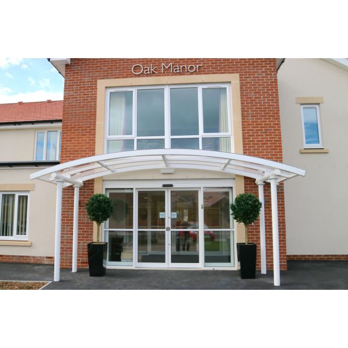 The Saxelbye | Entrance Canopy - Store Fittings Direct