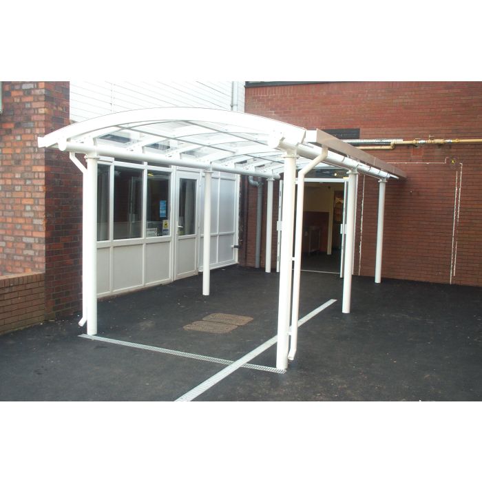 The Saxelbye | Entrance Canopy - Store Fittings Direct