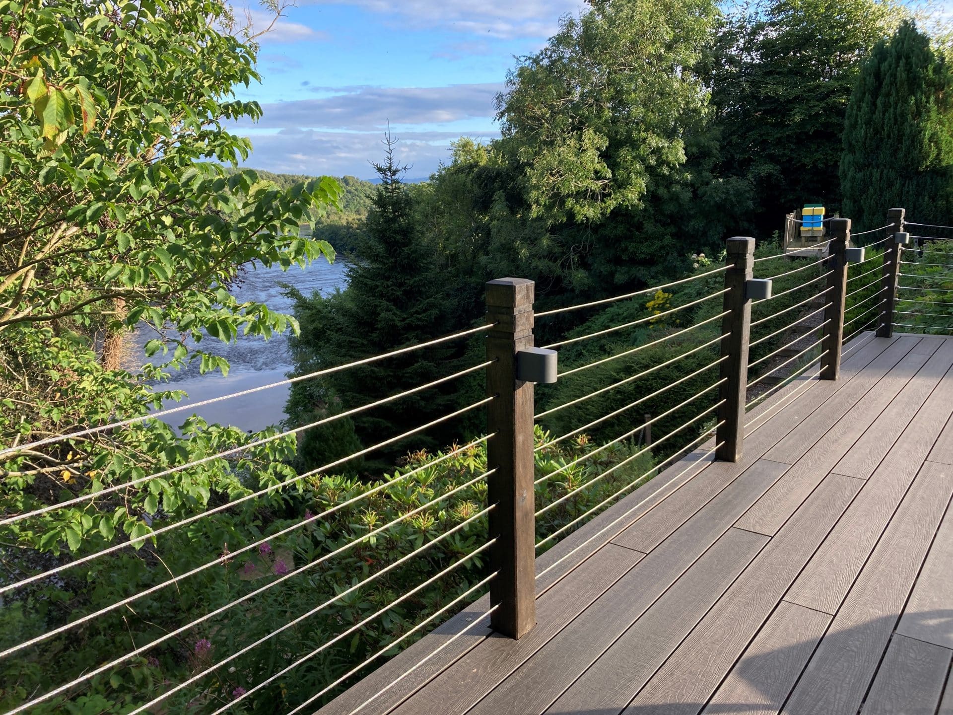 Timber Bollards | Solid oak with 4 Way Flat Top - Store Fittings Direct
