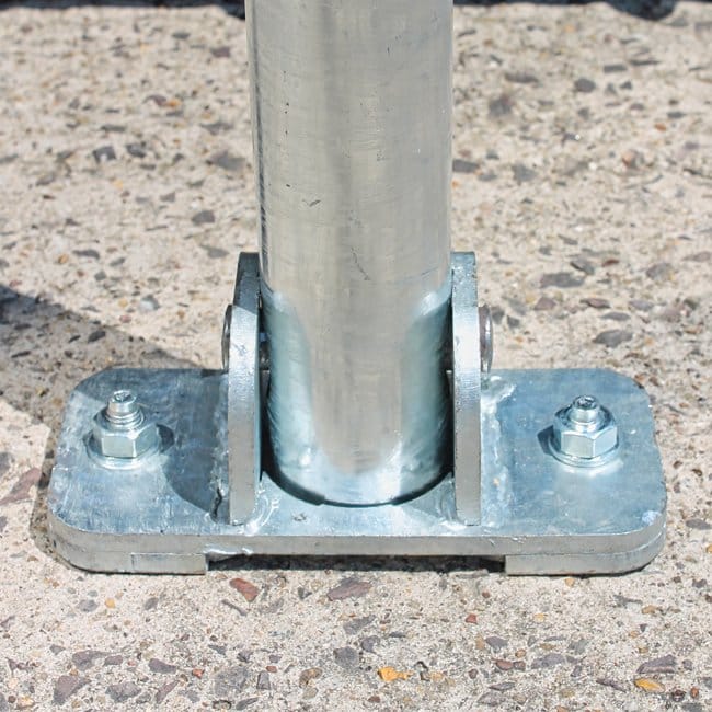 Toplok Folding Parking Post - Store Fittings Direct
