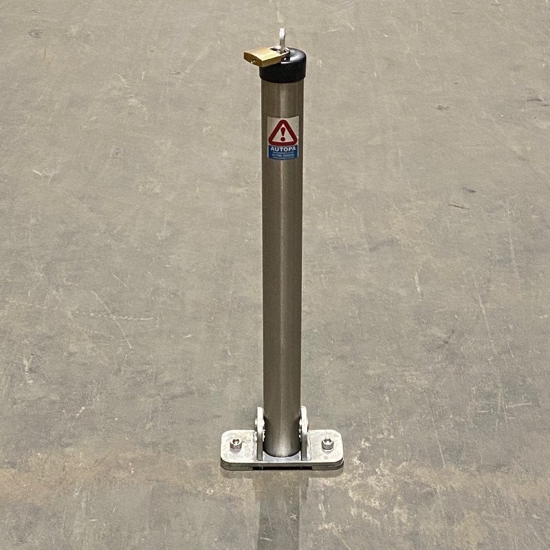 Toplok Folding Parking Post - Store Fittings Direct
